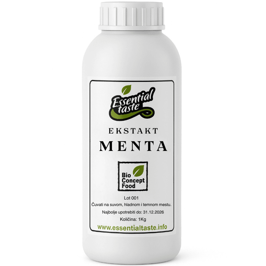 Mint Extract Specs: Actives, Dry Matter, Storage